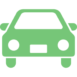 車でお越しの方