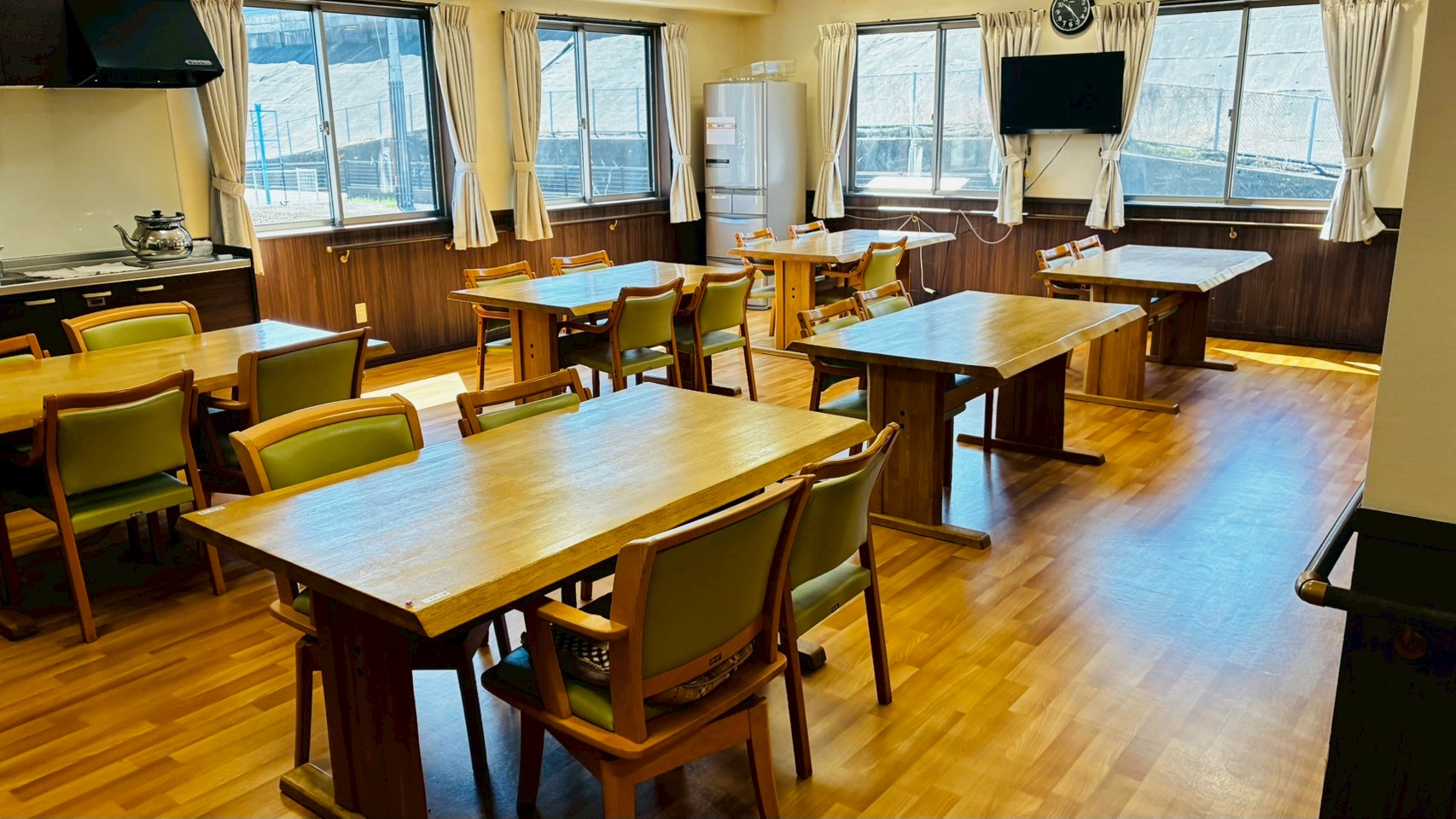 入居者共有広々憩いスペース